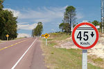 Límite de velocidad: 45 Km/h - Foto #15982