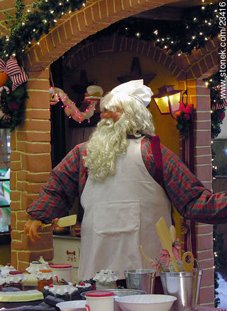 Anciano cocinero de barba blanca -  - IMÁGENES VARIAS. Foto No. 23416