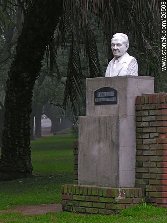 Bust of Dr. Caritat - Department of Montevideo - URUGUAY. Photo #26508