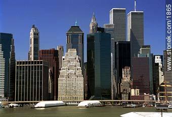 Manhattan from Brooklyn (East) - State of New York - USA-CANADA. Photo #1865