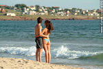 Pareja en la playa - Foto #14300