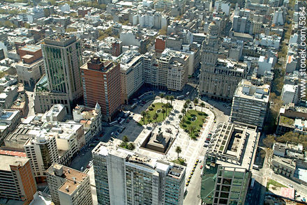 Plaza Independencia - Departamento de Montevideo - URUGUAY. Foto No. 5364