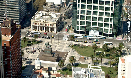 Plaza Independencia - Department of Montevideo - URUGUAY. Foto No. 5379