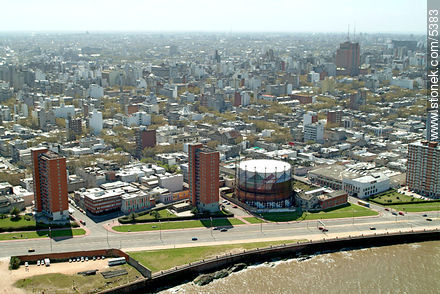 Rambla Sur. - Department of Montevideo - URUGUAY. Foto No. 5383