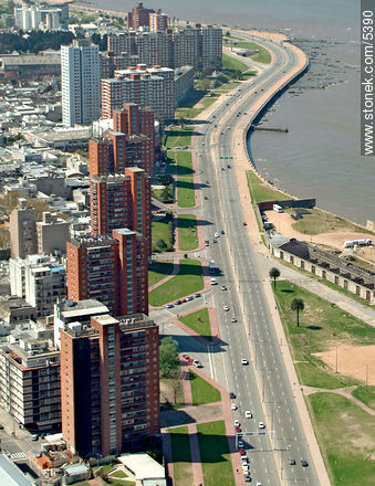 Covisur y el Río de la Plata - Departamento de Montevideo - URUGUAY. Foto No. 5390