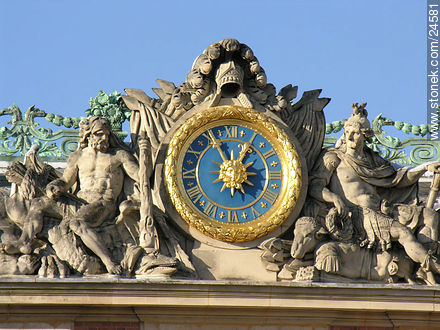 Reloj de Versaiiles - París - FRANCIA. Foto No. 24581