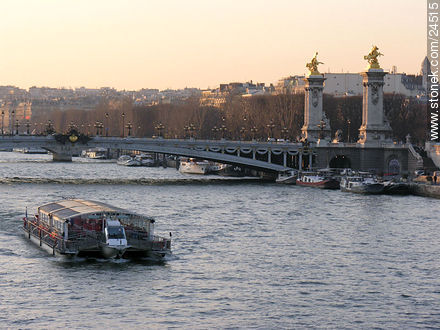 Alexandre III bridge - Paris - FRANCE. Foto No. 24515