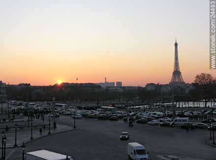 Place de la Concorde. - París - FRANCIA. Foto No. 24493