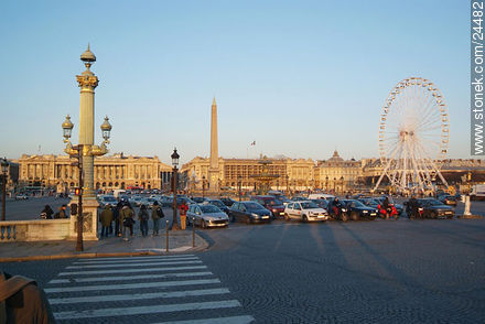 Place de la Concorde - París - FRANCIA. Foto No. 24482