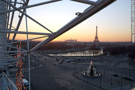 Place de la Concorde - París - FRANCIA. Foto No. 24475