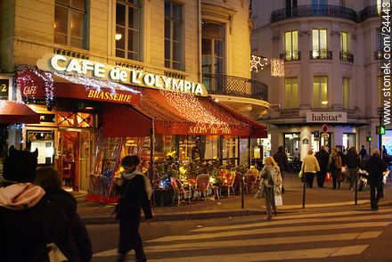 Cafe de L'Olympia - Paris - FRANCE. Foto No. 24443