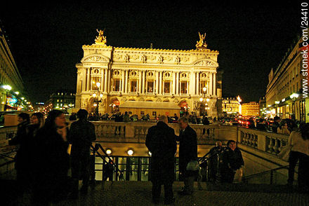 Ópera Garnier. Acceso al metro - París - FRANCIA. Foto No. 24410