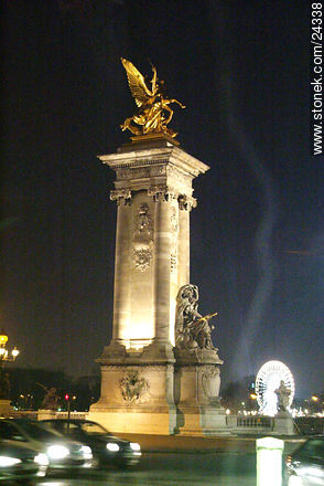 Pont Alexandre III - París - FRANCIA. Foto No. 24338