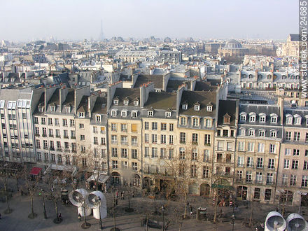 Desde el Centro G. Pompidou. - París - FRANCIA. Foto No. 24685
