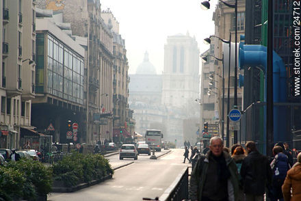Rue Beaubourg - París - FRANCIA. Foto No. 24712