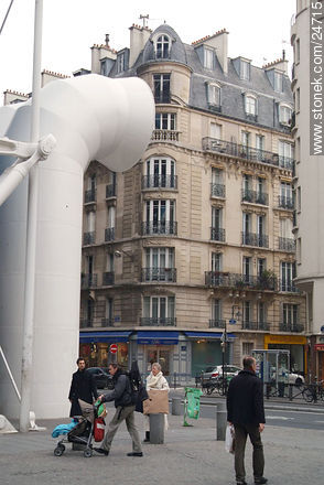 Centre Georges Pompidou. - París - FRANCIA. Foto No. 24715