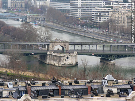 Pont de Bir-Hakeim - París - FRANCIA. Foto No. 24840