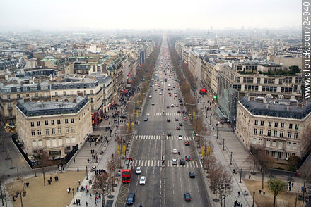 Av. des Champs Elysées. - París - FRANCIA. Foto No. 24940