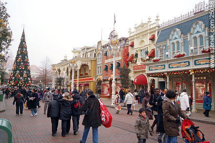Main Street Eurodisney - París - FRANCIA. Foto No. 25058