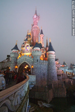 Castillo de Disneyland - París - FRANCIA. Foto No. 25179