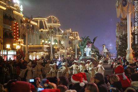 Desfile de Navidad en Eurodisney - París - FRANCIA. Foto No. 25208