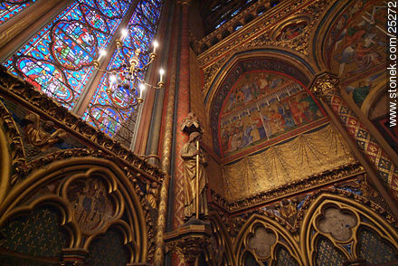 Sainte Chapelle - París - FRANCIA. Foto No. 25272