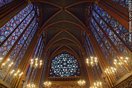 Sainte Chapelle - París - FRANCIA. Foto No. 25283
