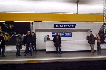 Est. Châtelet - París - FRANCIA. Foto No. 25386