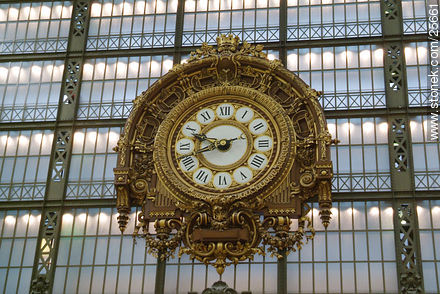 Reloj del Musée d'Orsay - París - FRANCIA. Foto No. 25661