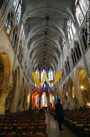L'Eglise Saint-Severin - Paris - FRANCE. Photo #25729