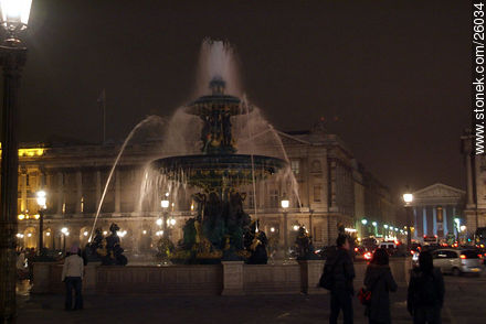 Place de la Concorde. La Madeleine. - París - FRANCIA. Foto No. 26034