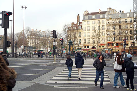 Rue de Faubourg Saint-Antoine - París - FRANCIA. Foto No. 26099