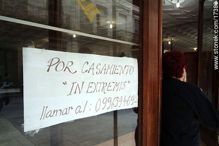 In extremis el día del Patrominio - Departamento de Montevideo - URUGUAY. Foto No. 17389