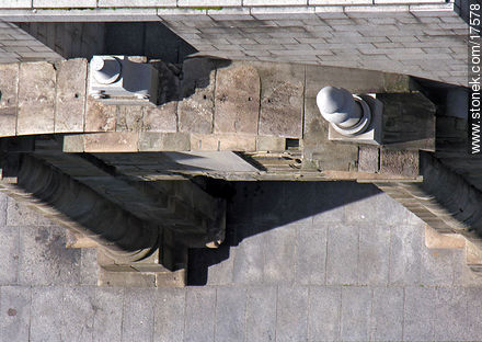 Puerta de la Ciudadela vista de arriba - Departamento de Montevideo - URUGUAY. Foto No. 17578