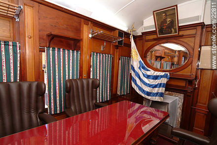 Vagón presidencial - Departamento de Montevideo - URUGUAY. Foto No. 22811