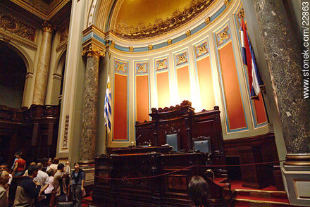 Palacio Legislativo. - Departamento de Montevideo - URUGUAY. Foto No. 22863