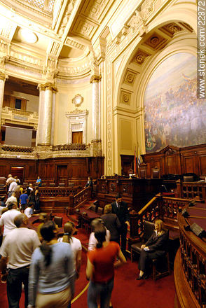 Palacio Legislativo. - Departamento de Montevideo - URUGUAY. Foto No. 22872