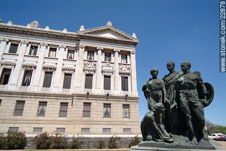Palacio Legislativo. - Departamento de Montevideo - URUGUAY. Foto No. 22878