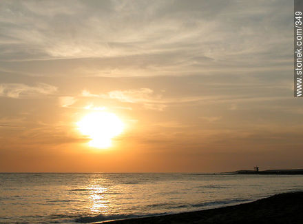 Sunset - Punta del Este and its near resorts - URUGUAY. Photo #349