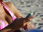 Celular en la playa - Foto #22175