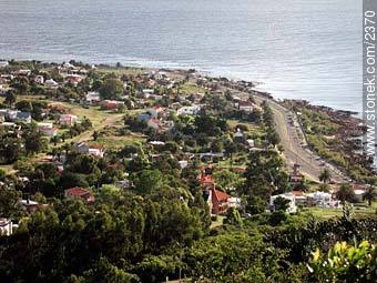 Vista de Punta Fría. - Departamento de Maldonado - URUGUAY. Foto No. 2370