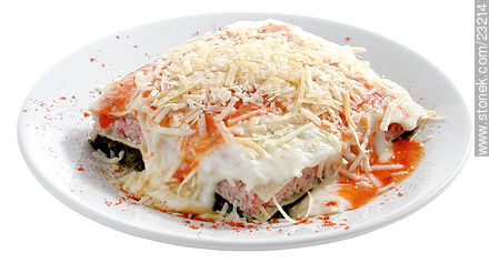 Lasagnas de carne y verduras -  - IMÁGENES VARIAS. Foto No. 23214