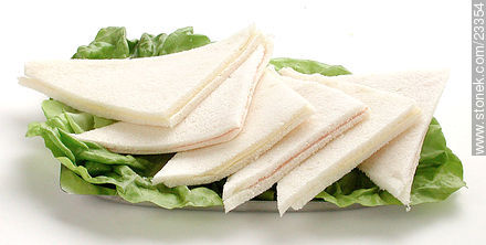 Sandwiches de jamón y de queso -  - IMÁGENES VARIAS. Foto No. 23354