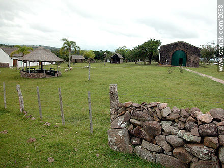 Near the fortress. Creole Museum. - Department of Rocha - URUGUAY. Foto No. 2688