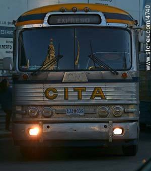 Antiguo ómnibus de CITA - Departamento de Montevideo - URUGUAY. Foto No. 4740