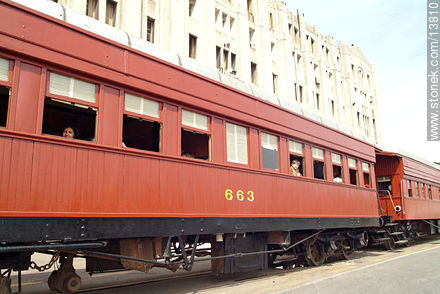 Vagón antiguo - Departamento de Montevideo - URUGUAY. Foto No. 13810