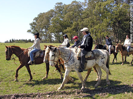 Horse back riding - Department of Florida - URUGUAY. Foto No. 24001